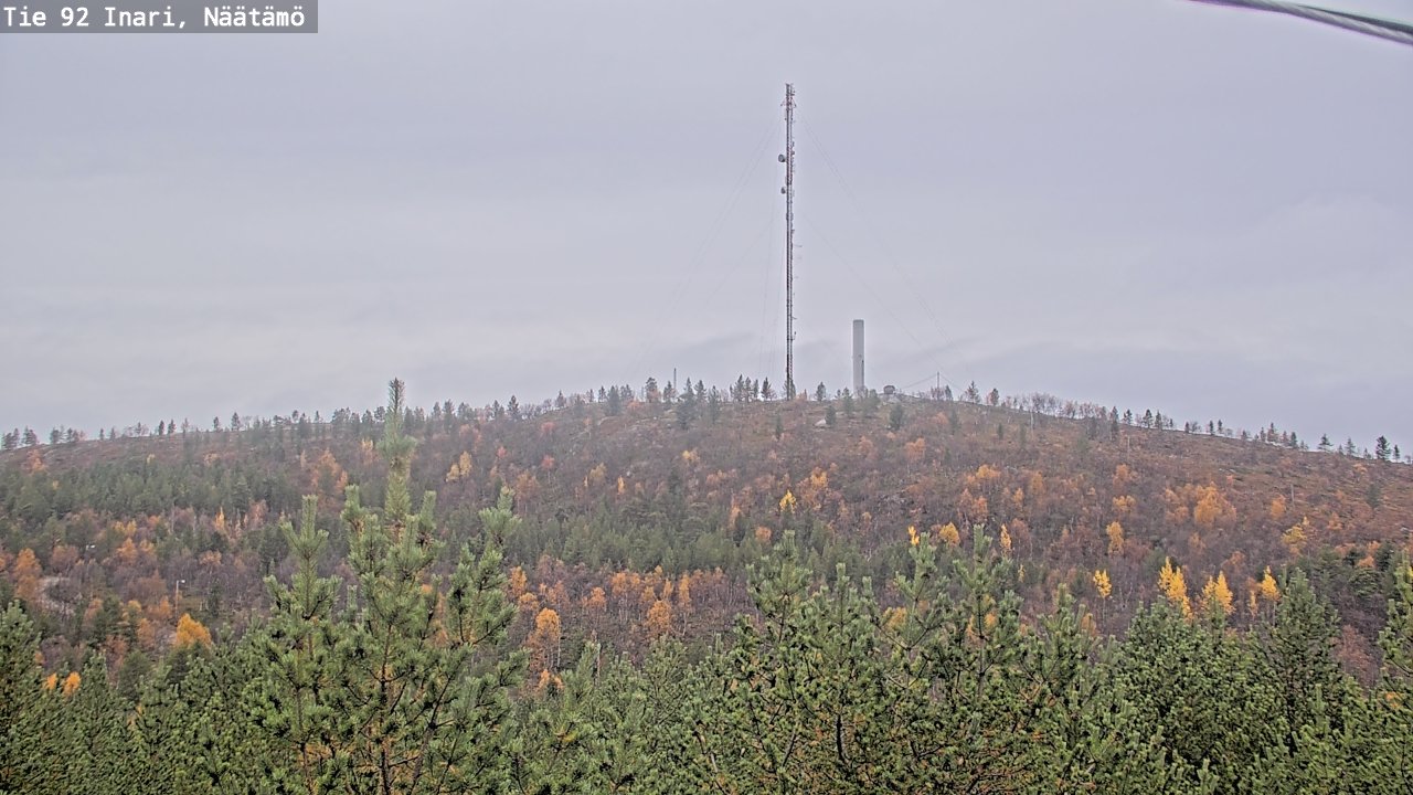 Kelikamerat Kuva Tie 92 Inari, Näätämö, Inari, Lappi