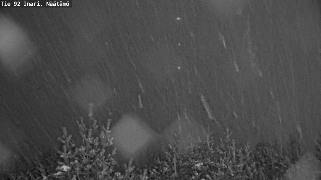Weather Camera Image Väg 92 Enare, Näätämö, Inari, Lappi