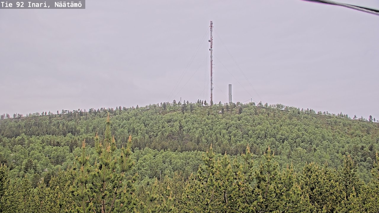 Kelikamerat Kuva Tie 92 Inari, Näätämö, Inari, Lappi