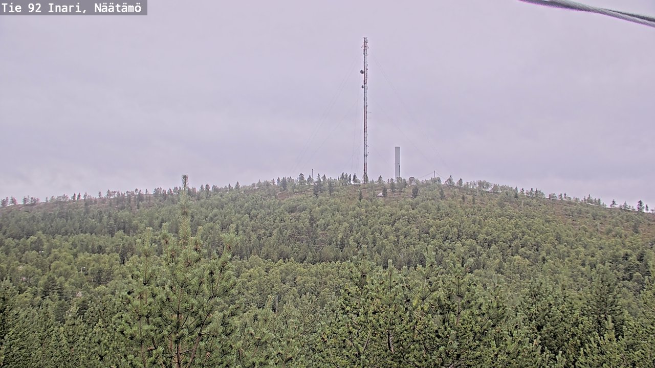 Kelikamerat Kuva Tie 92 Inari, Näätämö, Inari, Lappi