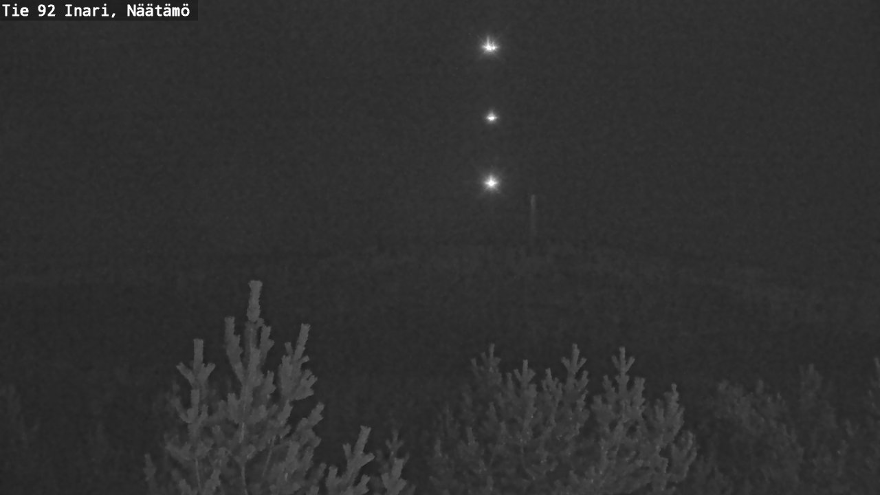 Kelikamerat Kuva Tie 92 Inari, Näätämö, Inari, Lappi