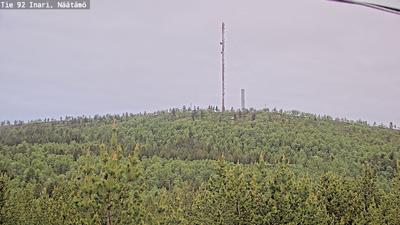 Kelikamerat Kuva Tie 92 Inari, Näätämö, Inari, Lappi