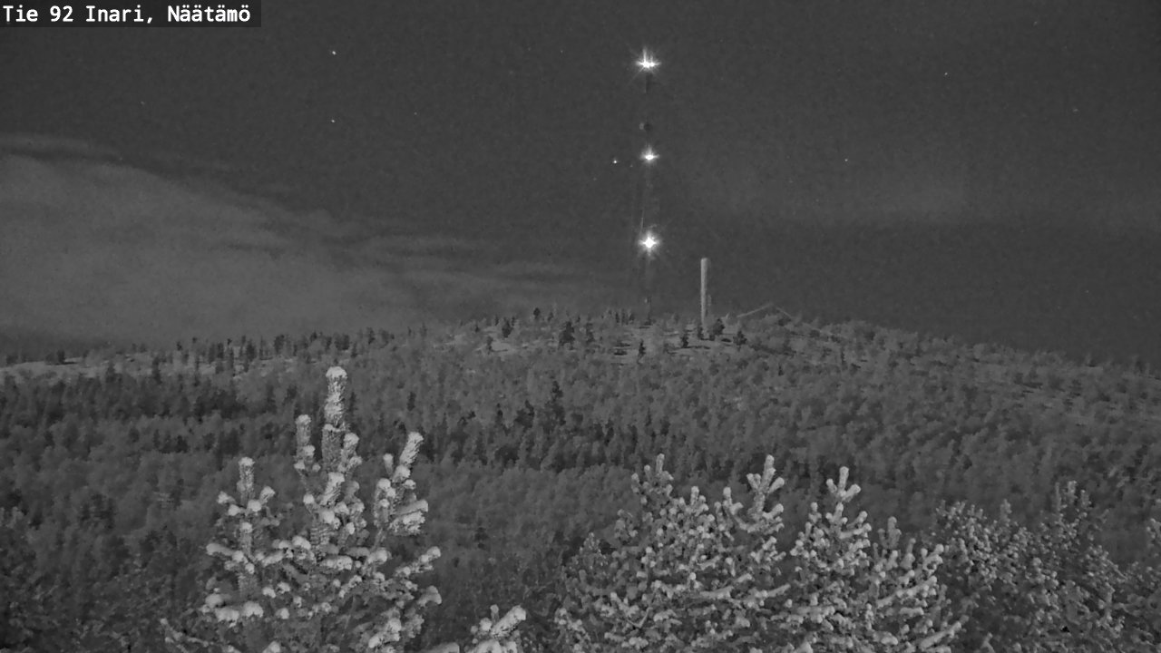 Kelikamerat Kuva Tie 92 Inari, Näätämö, Inari, Lappi