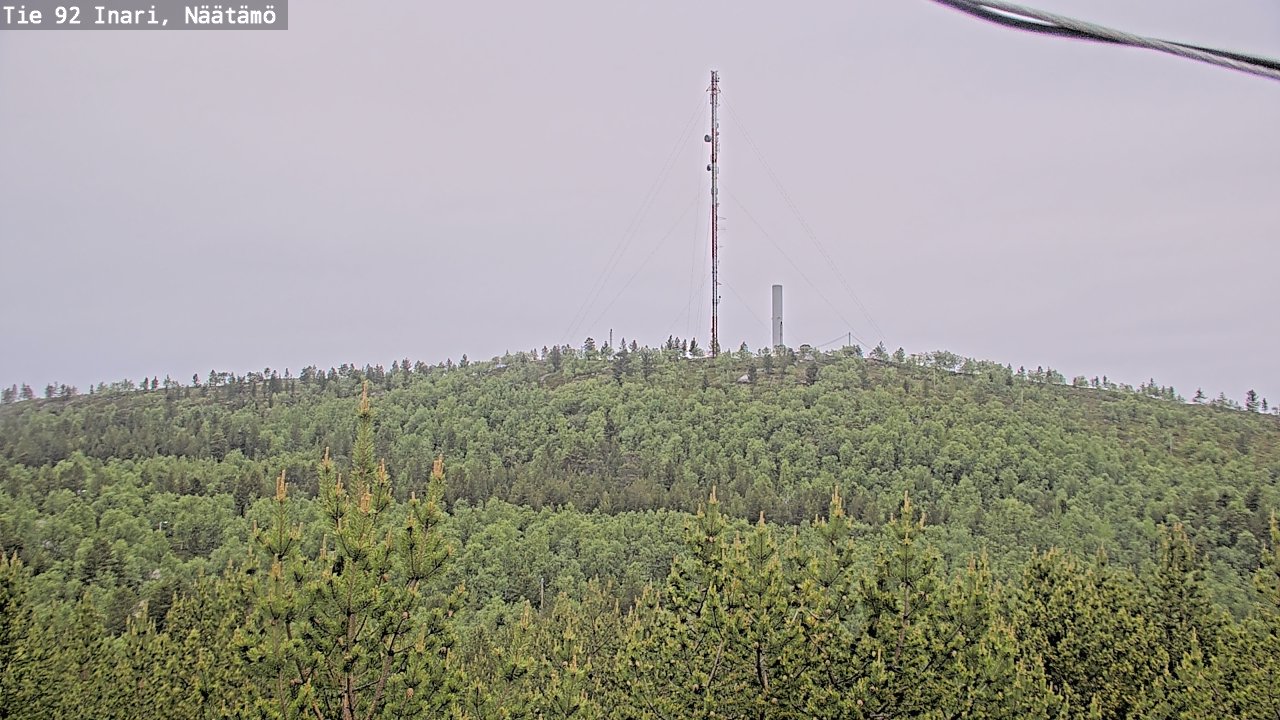 Kelikamerat Kuva Tie 92 Inari, Näätämö, Inari, Lappi