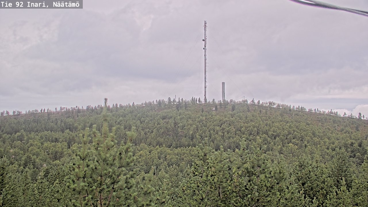 Kelikamerat Kuva Tie 92 Inari, Näätämö, Inari, Lappi
