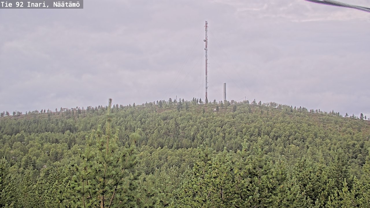 Kelikamerat Kuva Tie 92 Inari, Näätämö, Inari, Lappi
