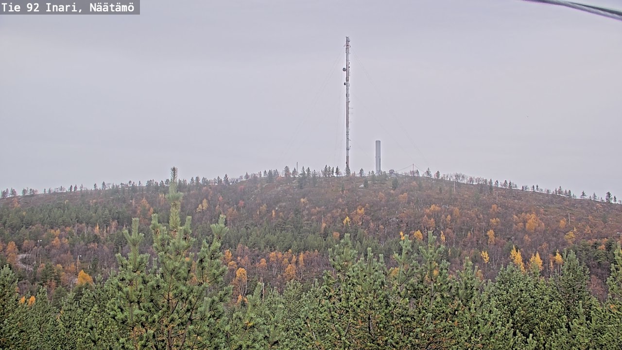 Kelikamerat Kuva Tie 92 Inari, Näätämö, Inari, Lappi