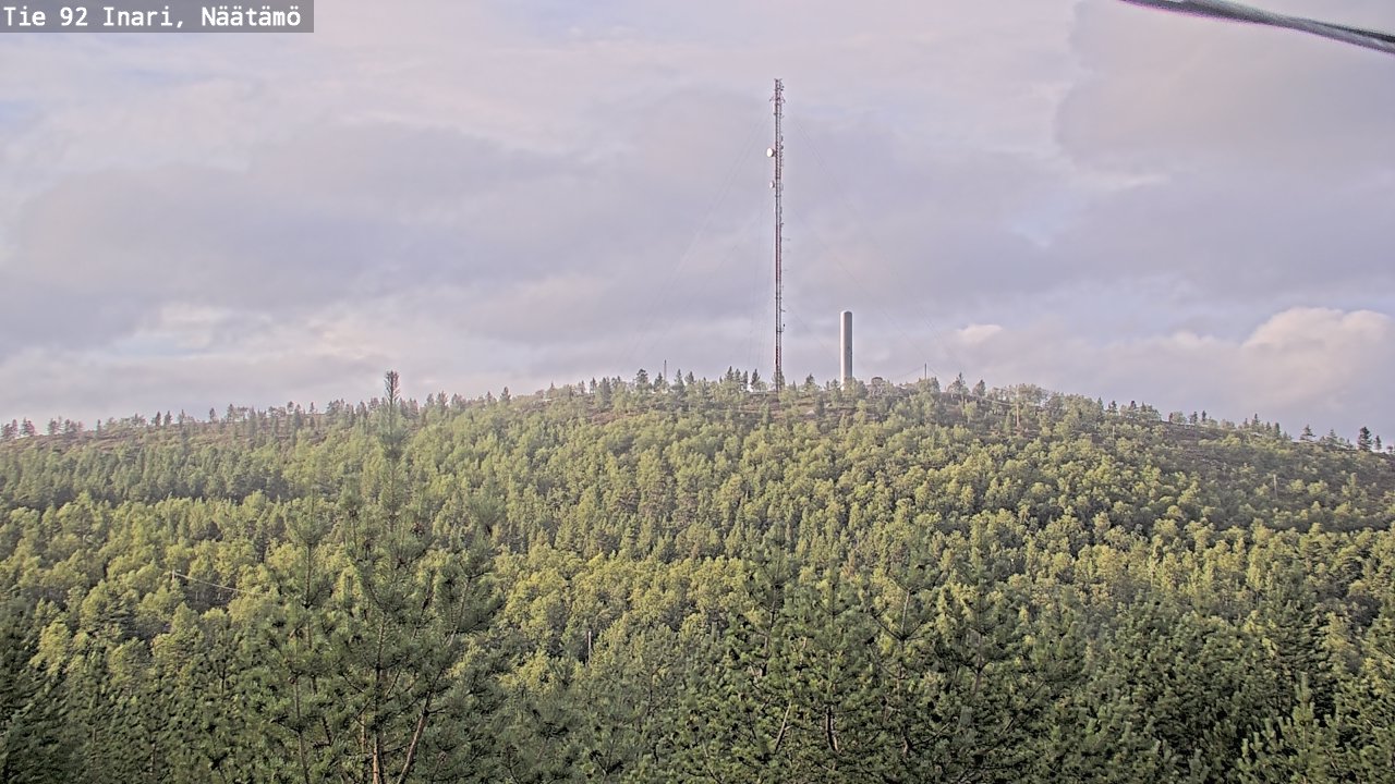 Kelikamerat Kuva Tie 92 Inari, Näätämö, Inari, Lappi