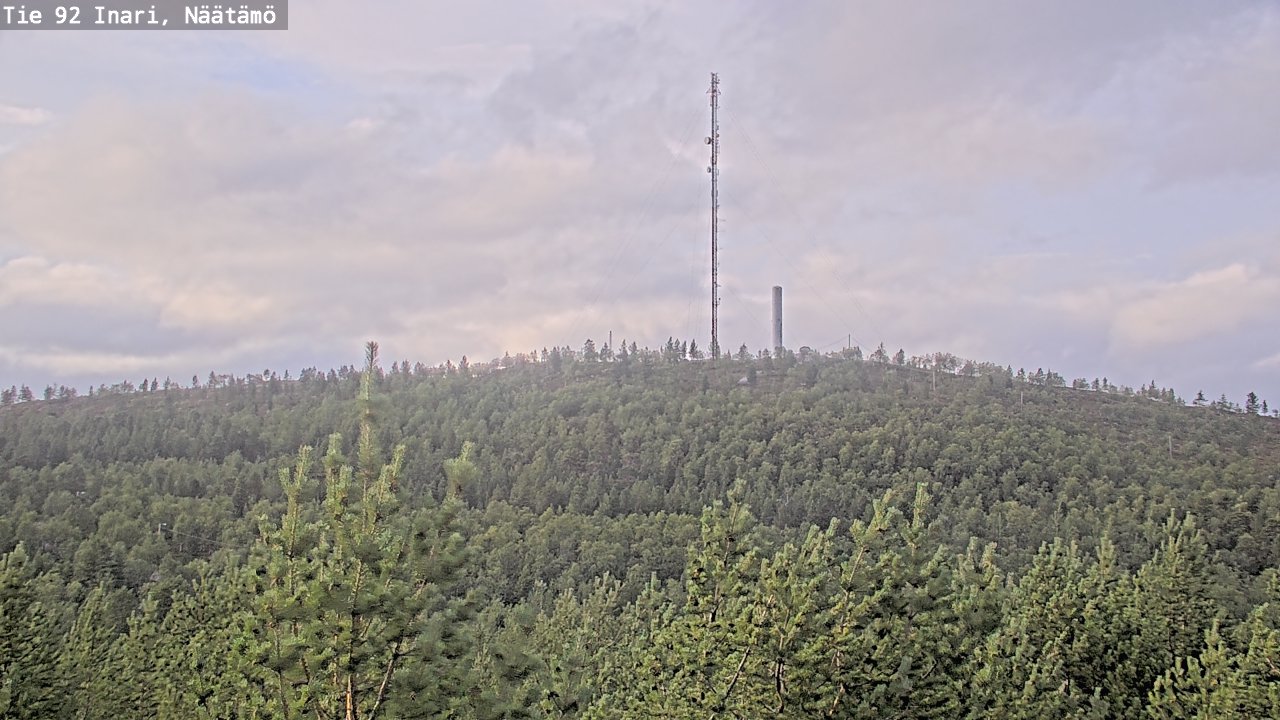 Kelikamerat Kuva Tie 92 Inari, Näätämö, Inari, Lappi