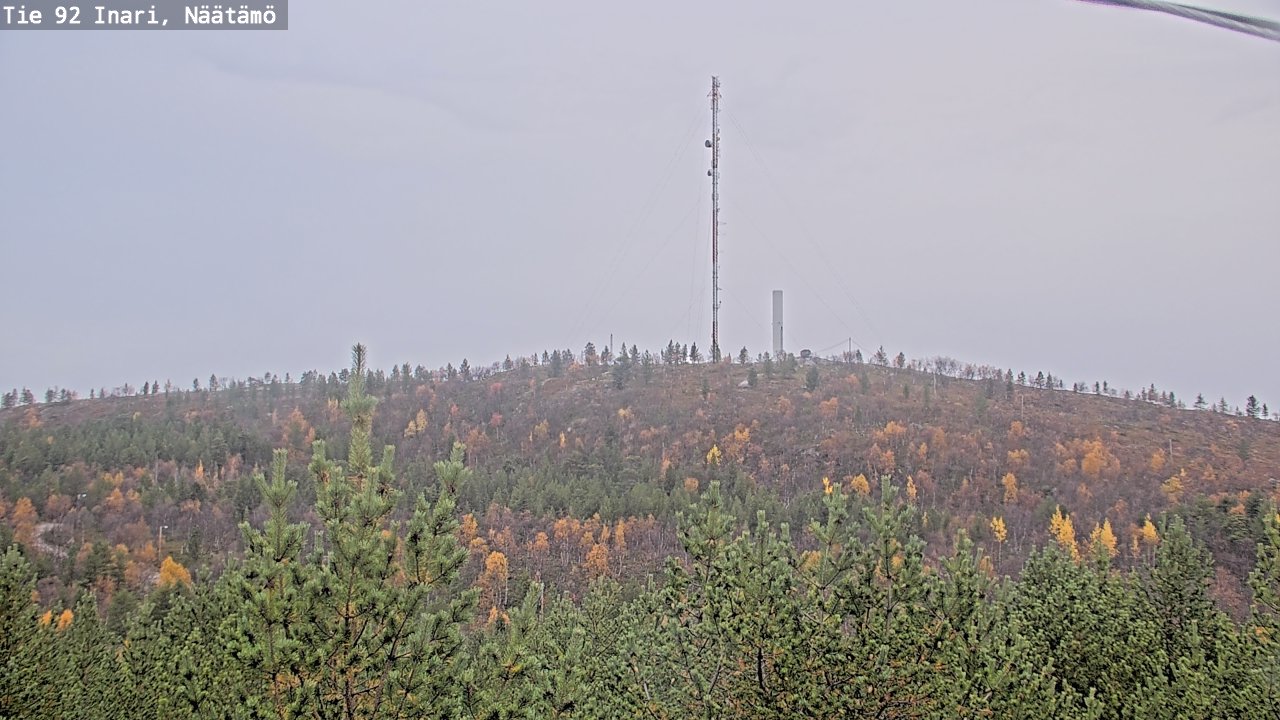 Kelikamerat Kuva Tie 92 Inari, Näätämö, Inari, Lappi