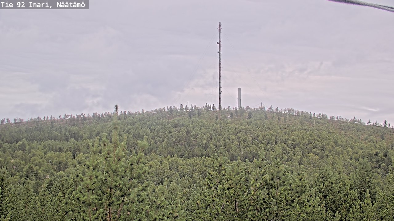 Kelikamerat Kuva Tie 92 Inari, Näätämö, Inari, Lappi