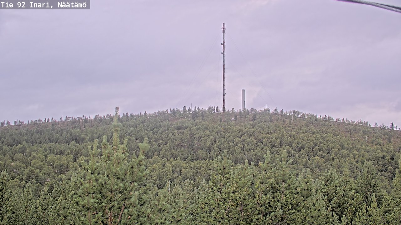 Kelikamerat Kuva Tie 92 Inari, Näätämö, Inari, Lappi