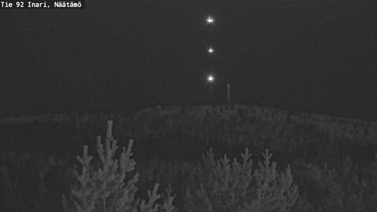 Kelikamerat Kuva Tie 92 Inari, Näätämö, Inari, Lappi