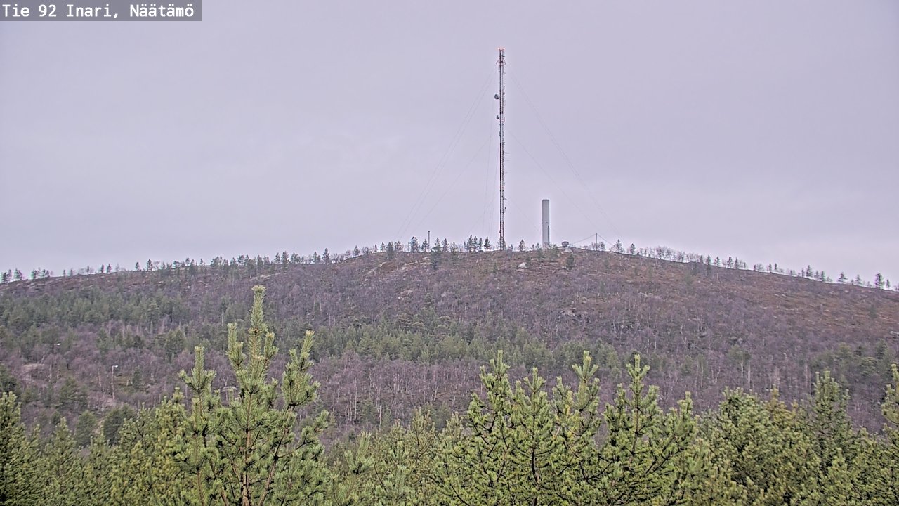 Kelikamerat Kuva Tie 92 Inari, Näätämö, Inari, Lappi