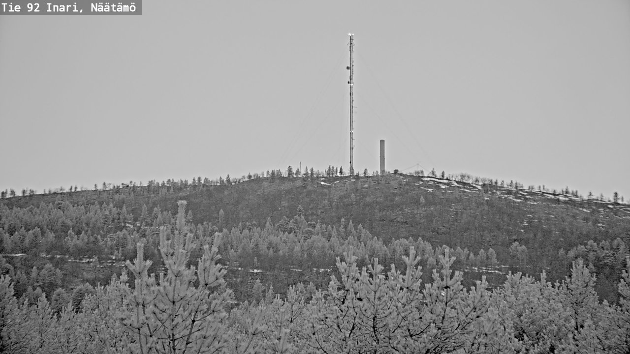 Kelikamerat Kuva Tie 92 Inari, Näätämö, Inari, Lappi