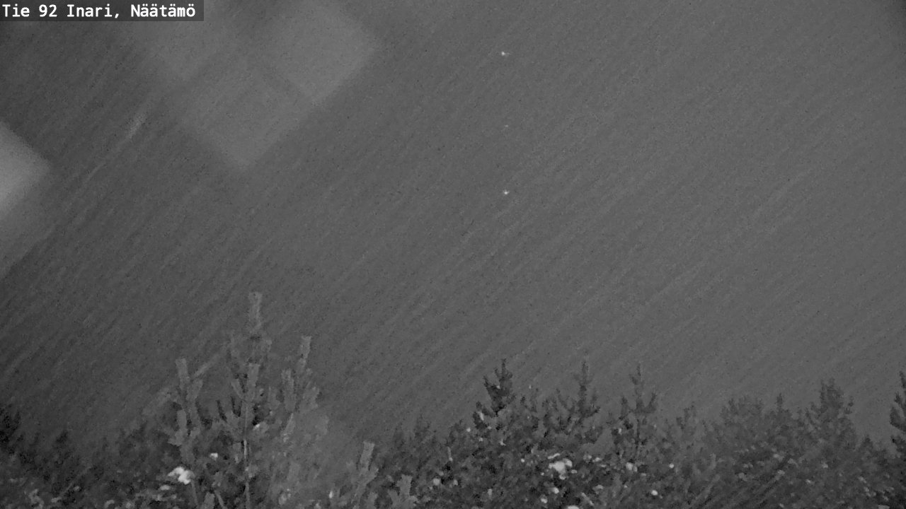 Weather Camera Image Väg 92 Enare, Näätämö, Inari, Lappi