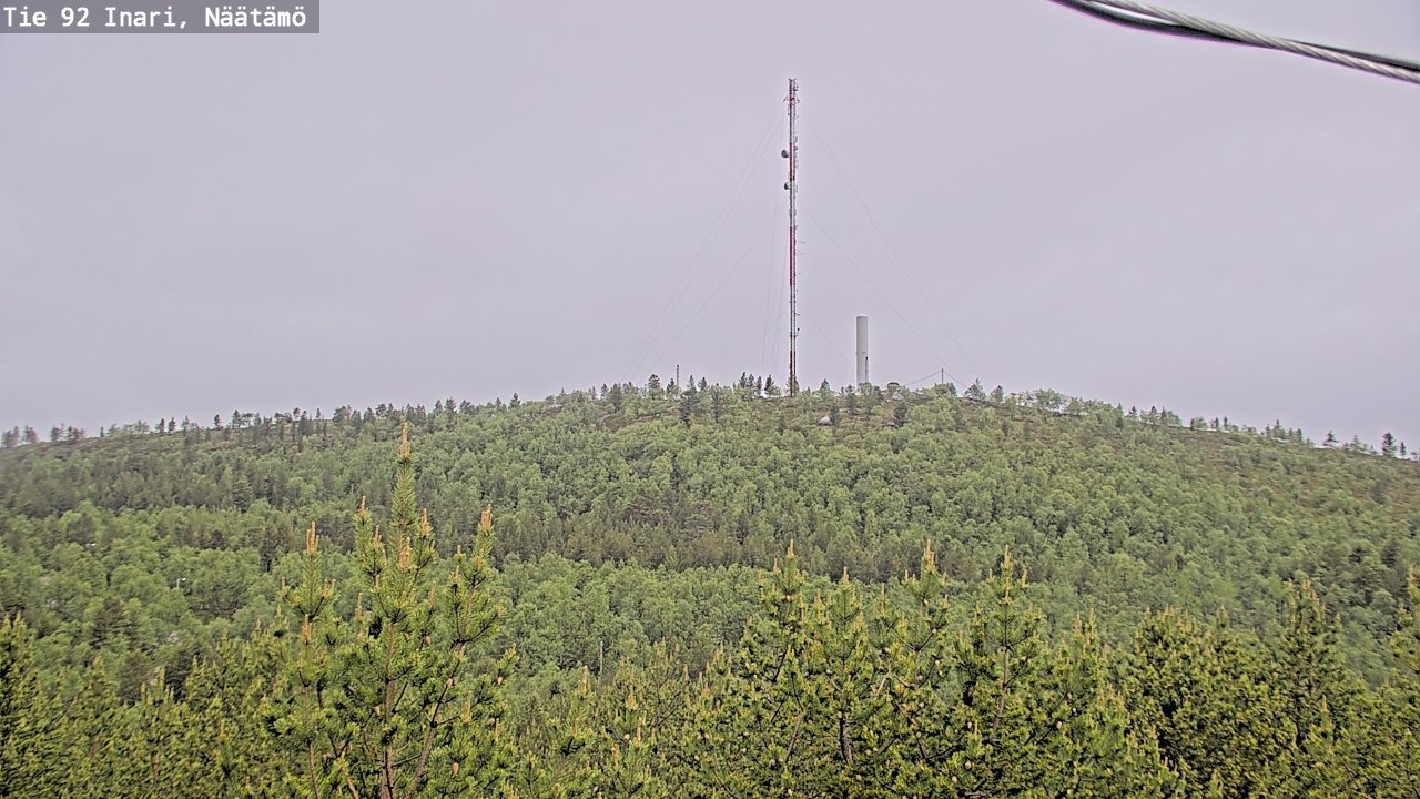 Kelikamerat Kuva Tie 92 Inari, Näätämö, Inari, Lappi