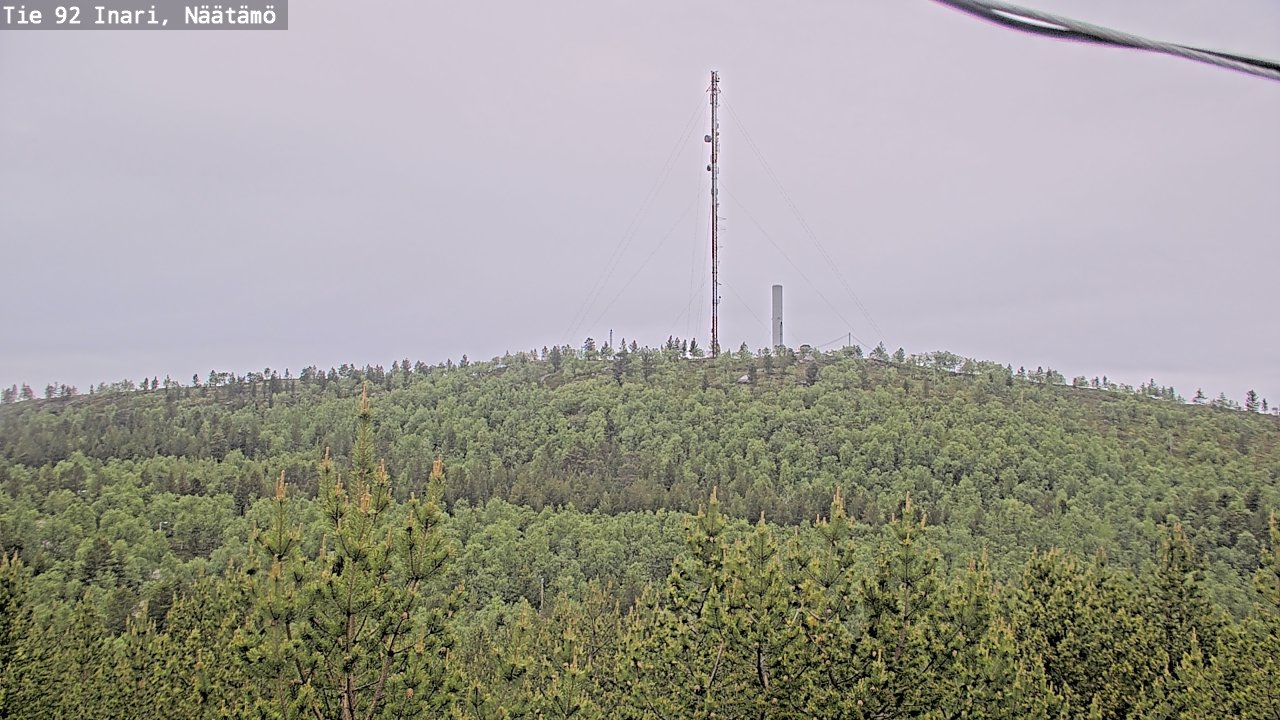 Kelikamerat Kuva Tie 92 Inari, Näätämö, Inari, Lappi