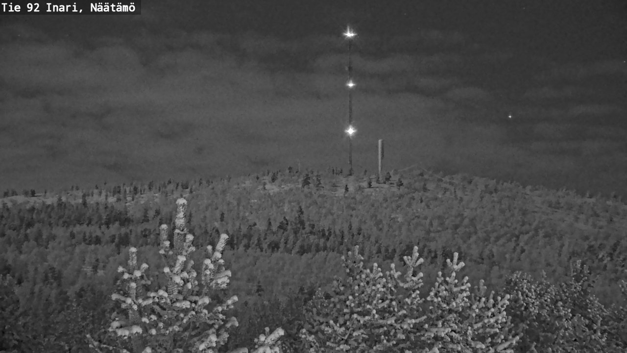 Kelikamerat Kuva Tie 92 Inari, Näätämö, Inari, Lappi