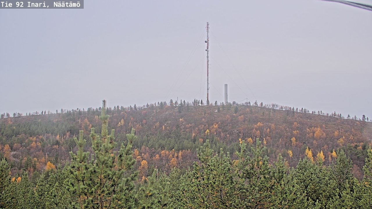 Kelikamerat Kuva Tie 92 Inari, Näätämö, Inari, Lappi