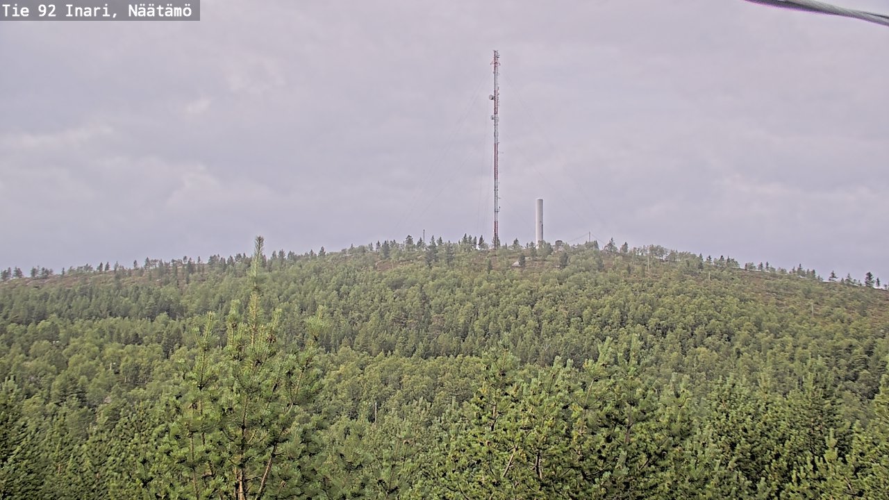Kelikamerat Kuva Tie 92 Inari, Näätämö, Inari, Lappi