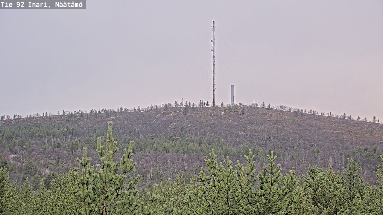 Kelikamerat Kuva Tie 92 Inari, Näätämö, Inari, Lappi