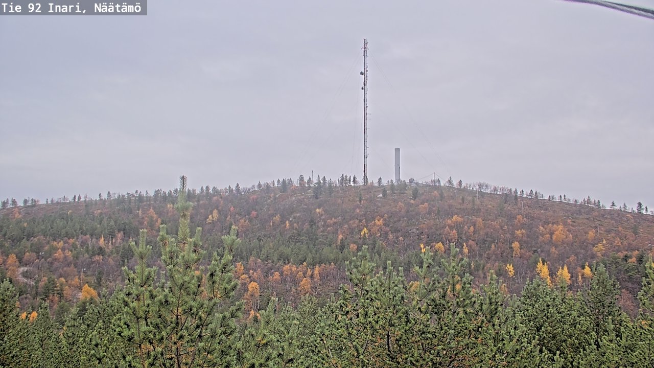 Kelikamerat Kuva Tie 92 Inari, Näätämö, Inari, Lappi