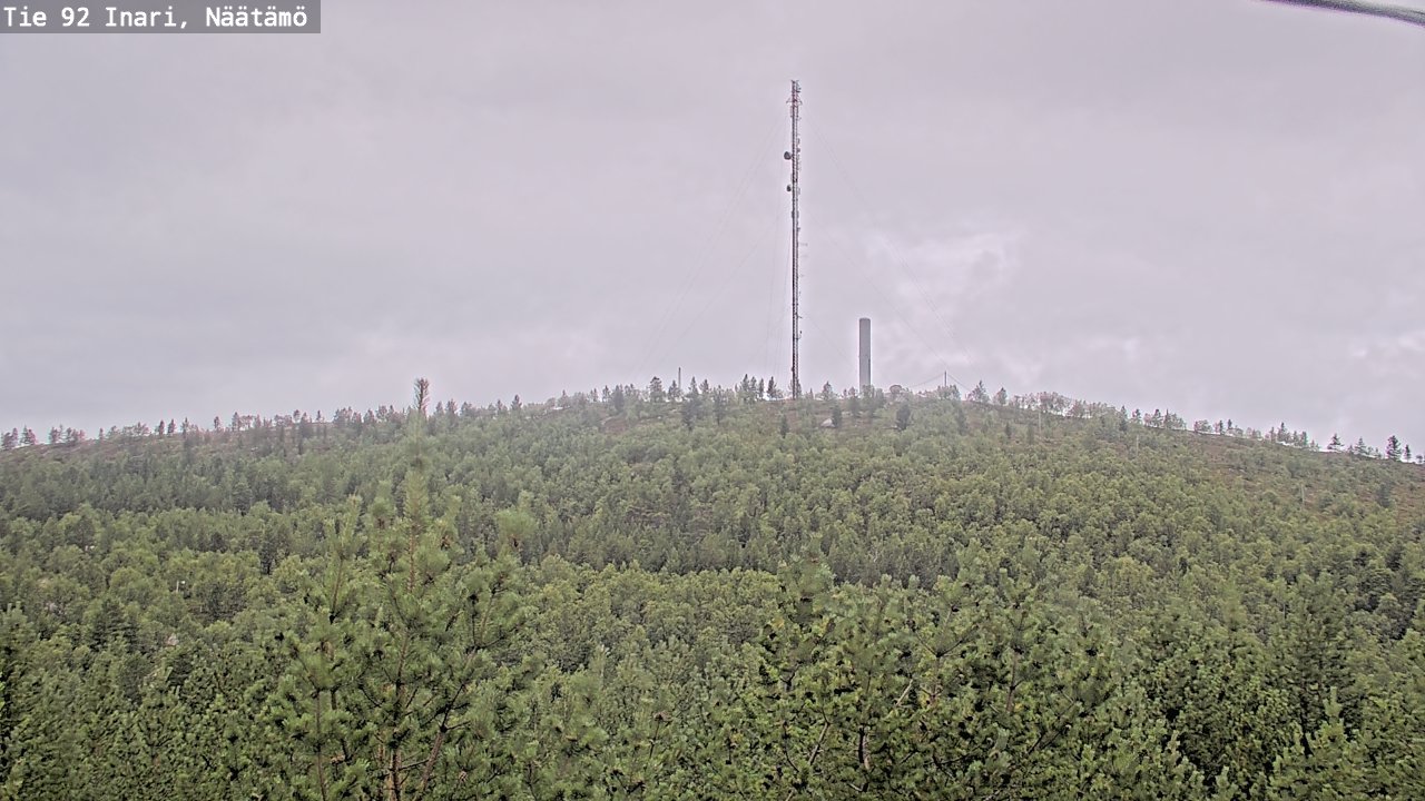 Kelikamerat Kuva Tie 92 Inari, Näätämö, Inari, Lappi