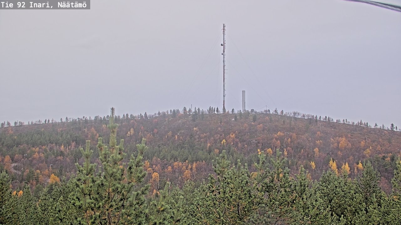 Kelikamerat Kuva Tie 92 Inari, Näätämö, Inari, Lappi