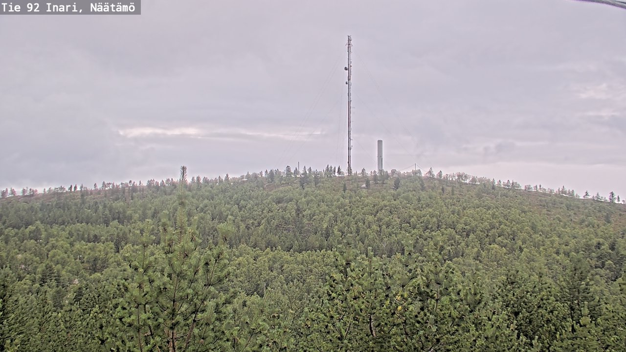 Kelikamerat Kuva Tie 92 Inari, Näätämö, Inari, Lappi