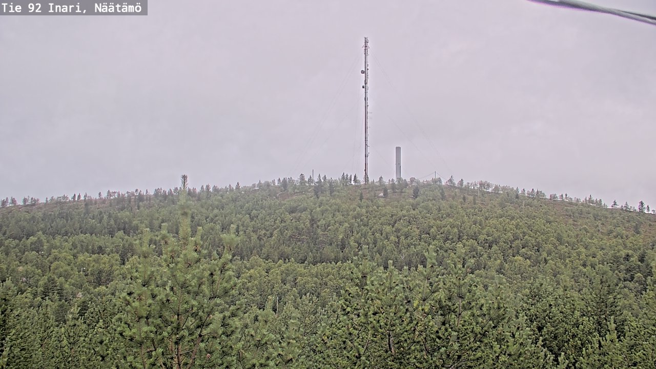 Kelikamerat Kuva Tie 92 Inari, Näätämö, Inari, Lappi