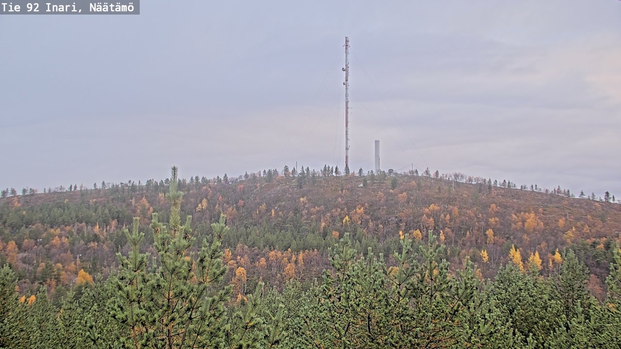 Kelikamerat Kuva Tie 92 Inari, Näätämö, Inari, Lappi