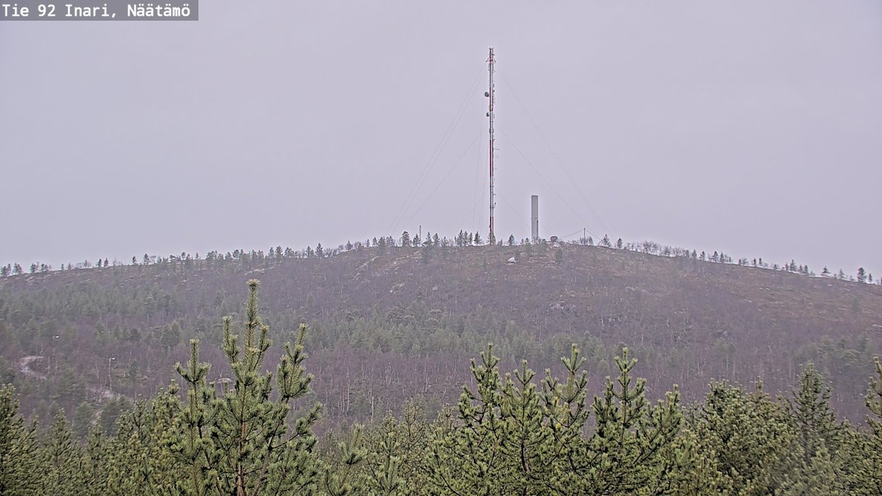 Kelikamerat Kuva Tie 92 Inari, Näätämö, Inari, Lappi