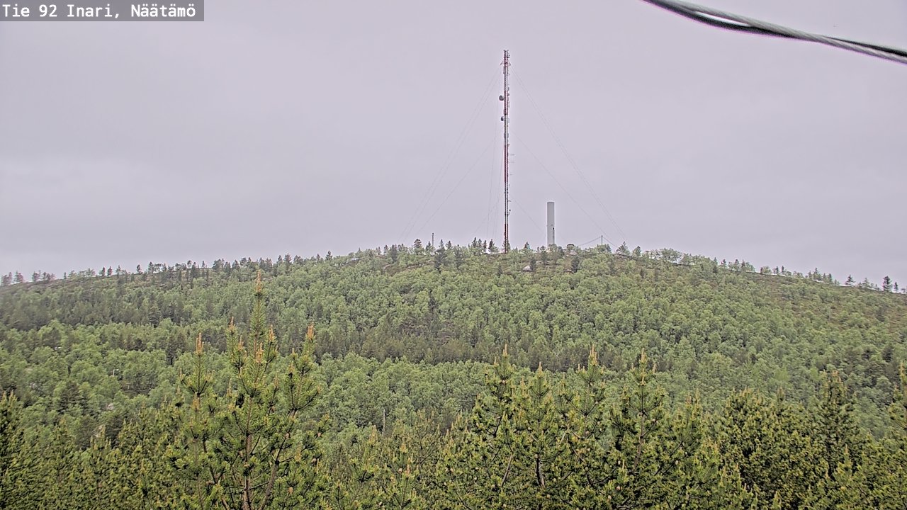 Kelikamerat Kuva Tie 92 Inari, Näätämö, Inari, Lappi