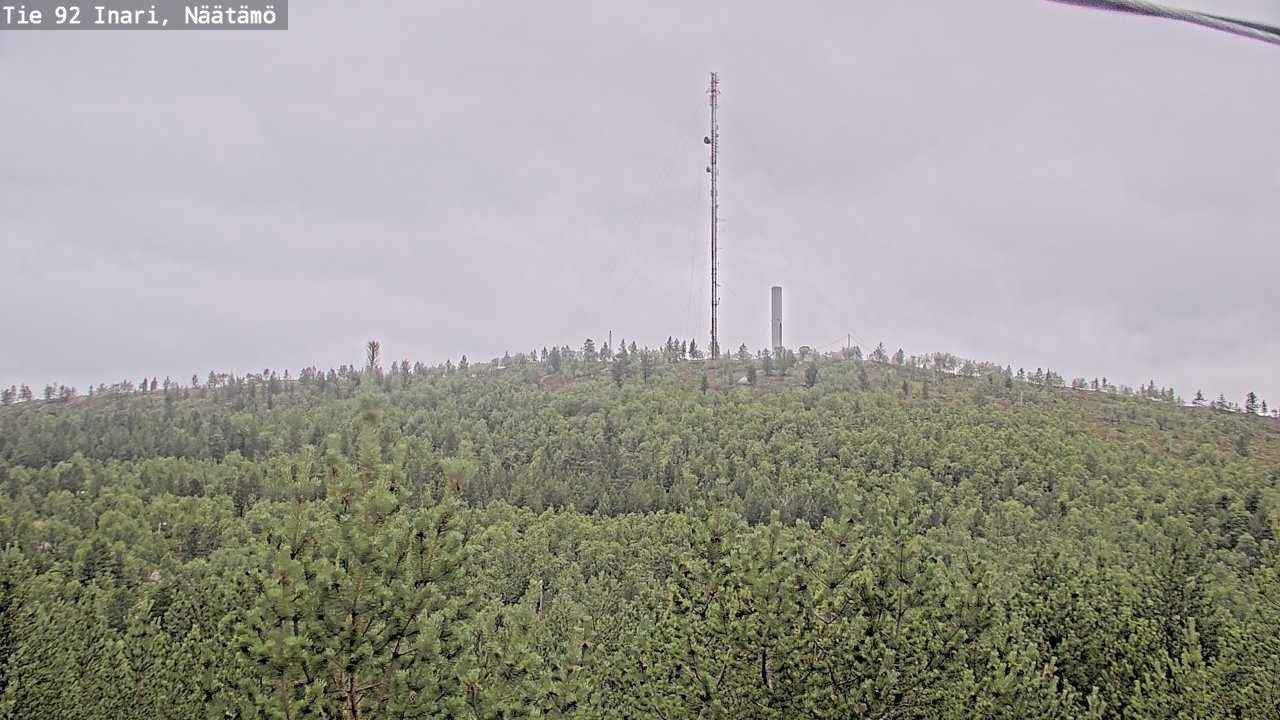 Kelikamerat Kuva Tie 92 Inari, Näätämö, Inari, Lappi