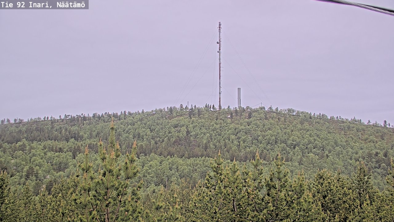 Kelikamerat Kuva Tie 92 Inari, Näätämö, Inari, Lappi