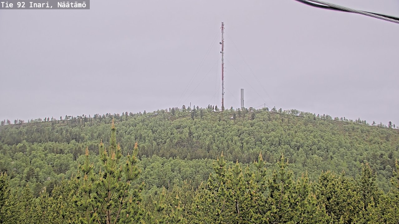 Kelikamerat Kuva Tie 92 Inari, Näätämö, Inari, Lappi