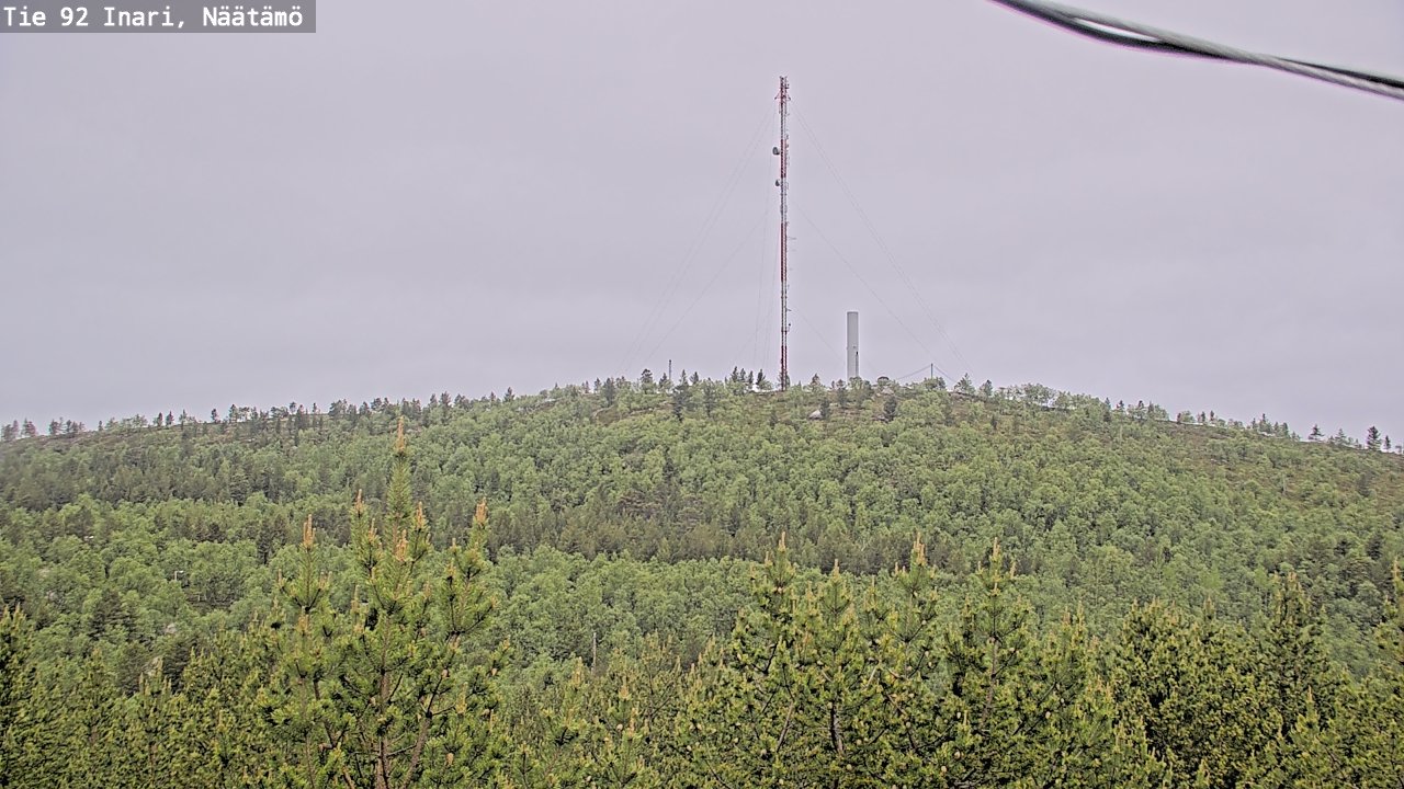 Kelikamerat Kuva Tie 92 Inari, Näätämö, Inari, Lappi