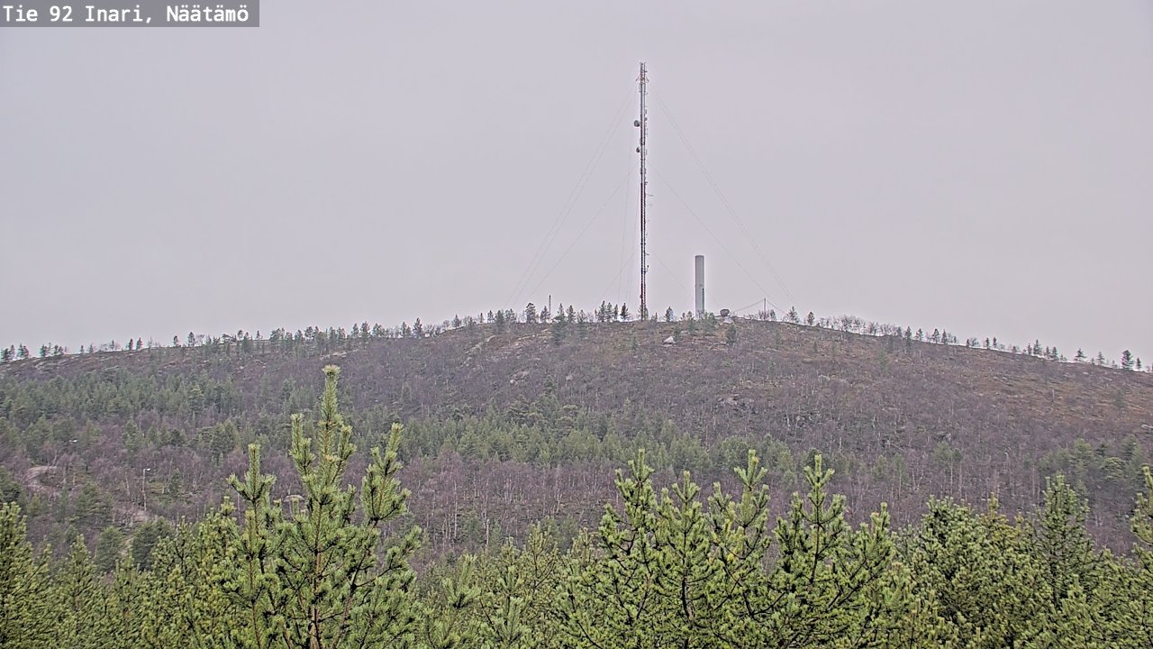 Kelikamerat Kuva Tie 92 Inari, Näätämö, Inari, Lappi