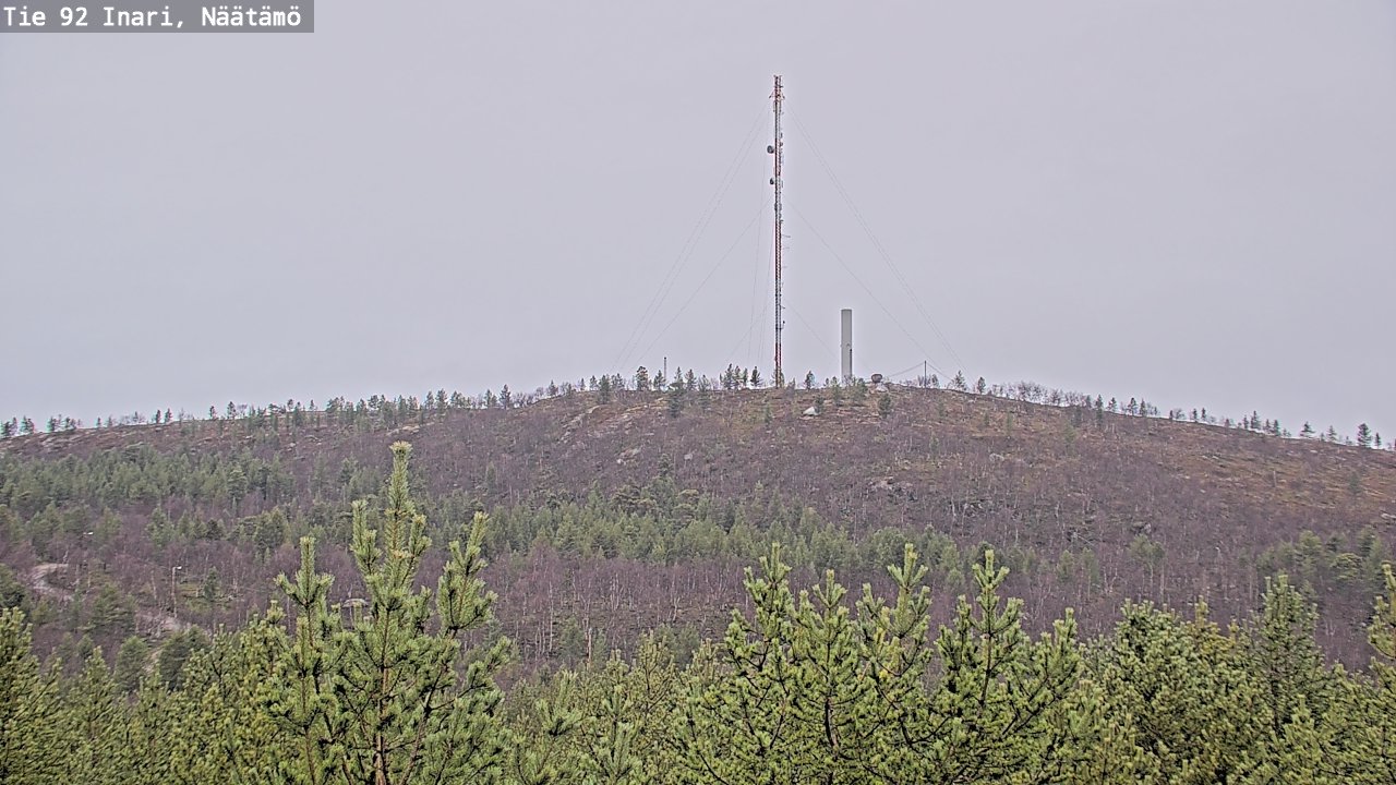 Kelikamerat Kuva Tie 92 Inari, Näätämö, Inari, Lappi