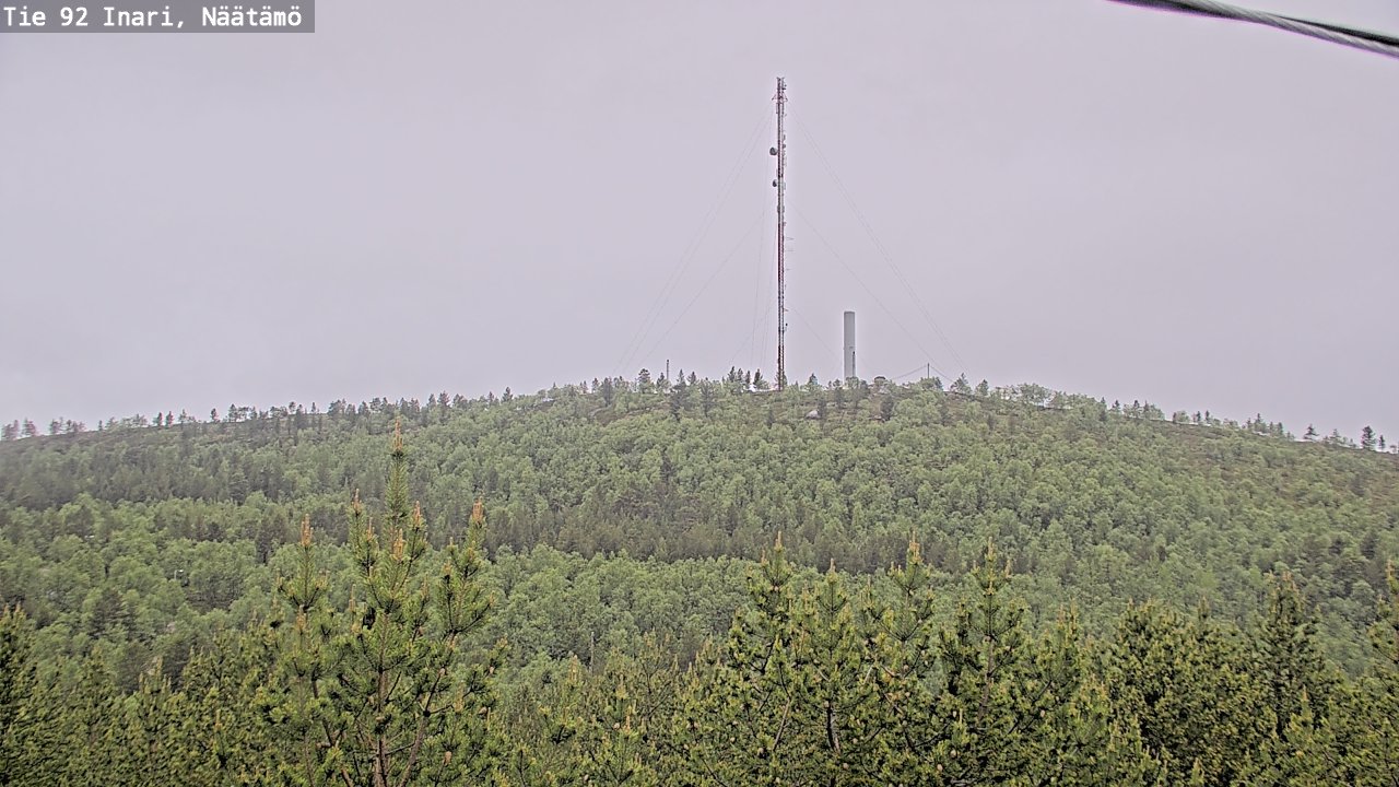 Kelikamerat Kuva Tie 92 Inari, Näätämö, Inari, Lappi