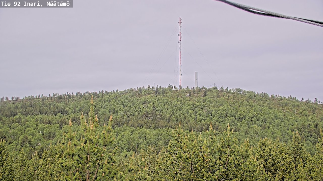 Kelikamerat Kuva Tie 92 Inari, Näätämö, Inari, Lappi