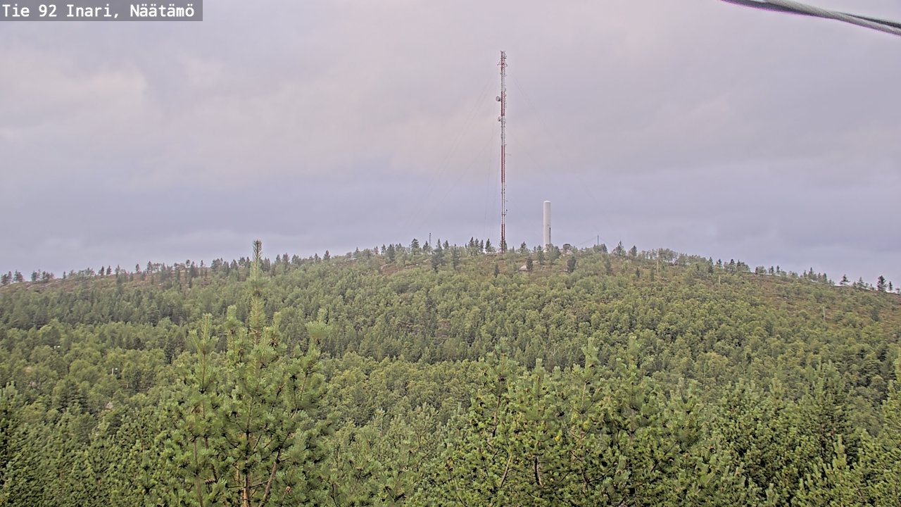 Kelikamerat Kuva Tie 92 Inari, Näätämö, Inari, Lappi