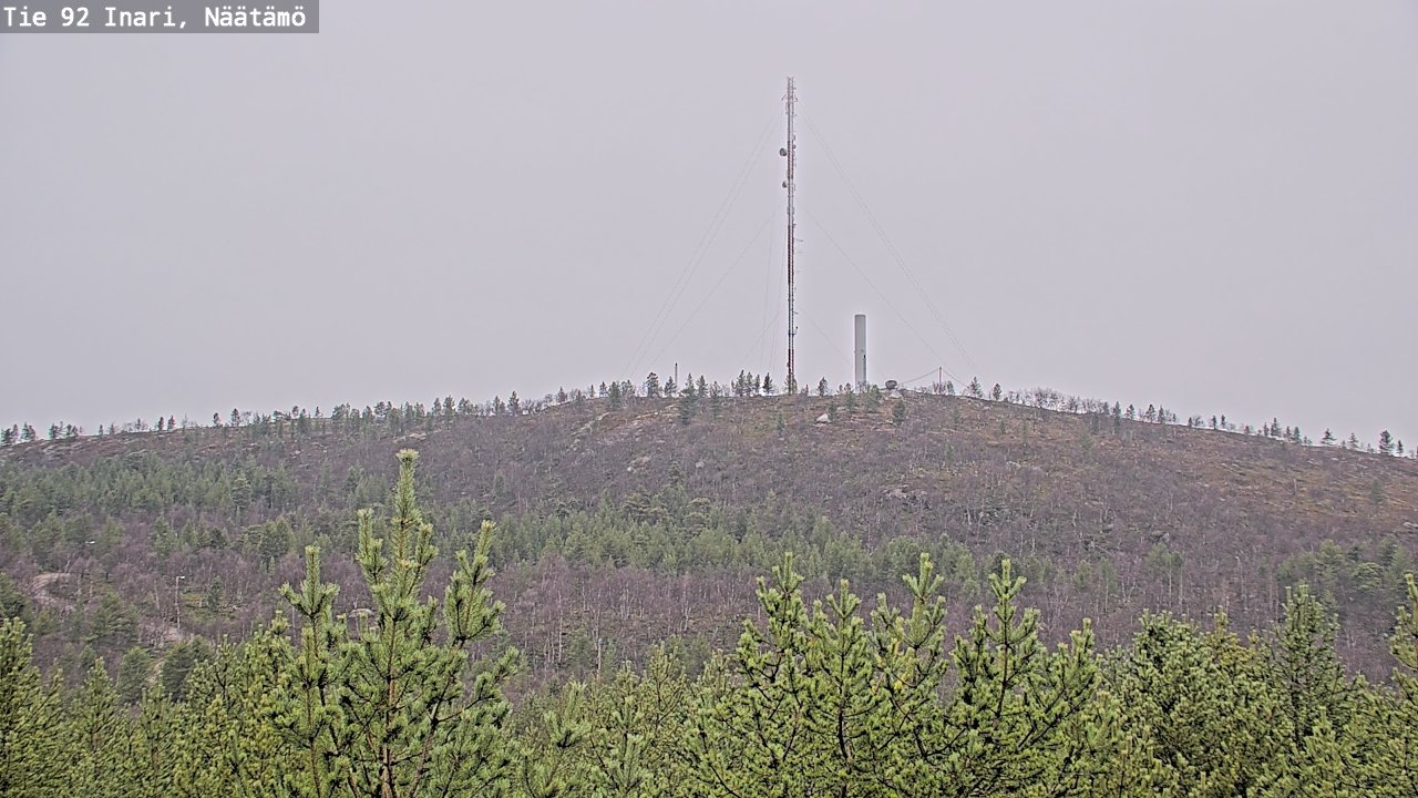 Kelikamerat Kuva Tie 92 Inari, Näätämö, Inari, Lappi