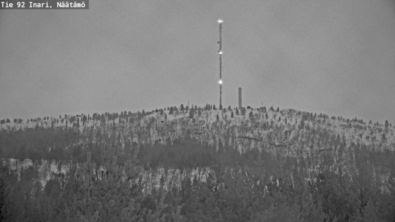 Kelikamerat Kuva Tie 92 Inari, Näätämö, Inari, Lappi