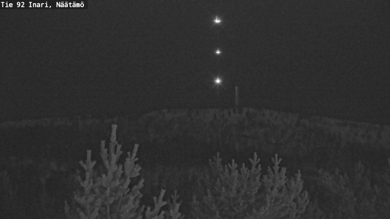 Kelikamerat Kuva Tie 92 Inari, Näätämö, Inari, Lappi