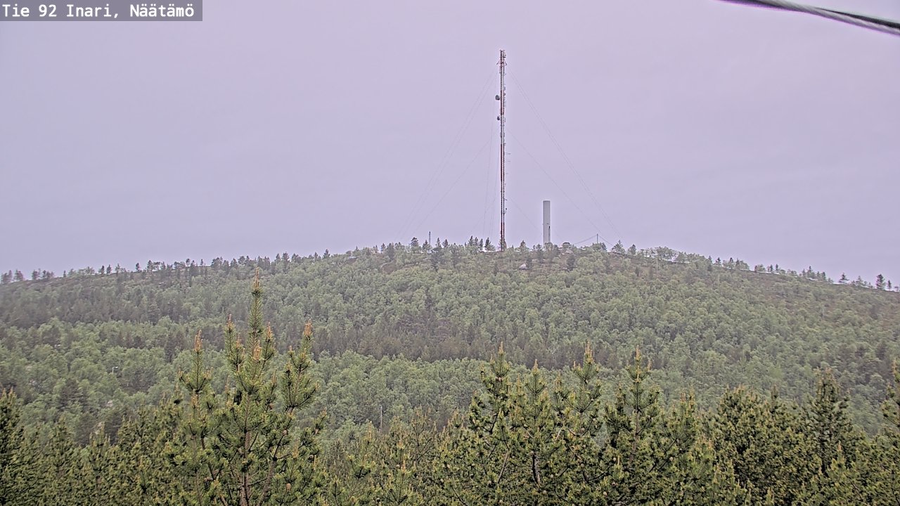Kelikamerat Kuva Tie 92 Inari, Näätämö, Inari, Lappi