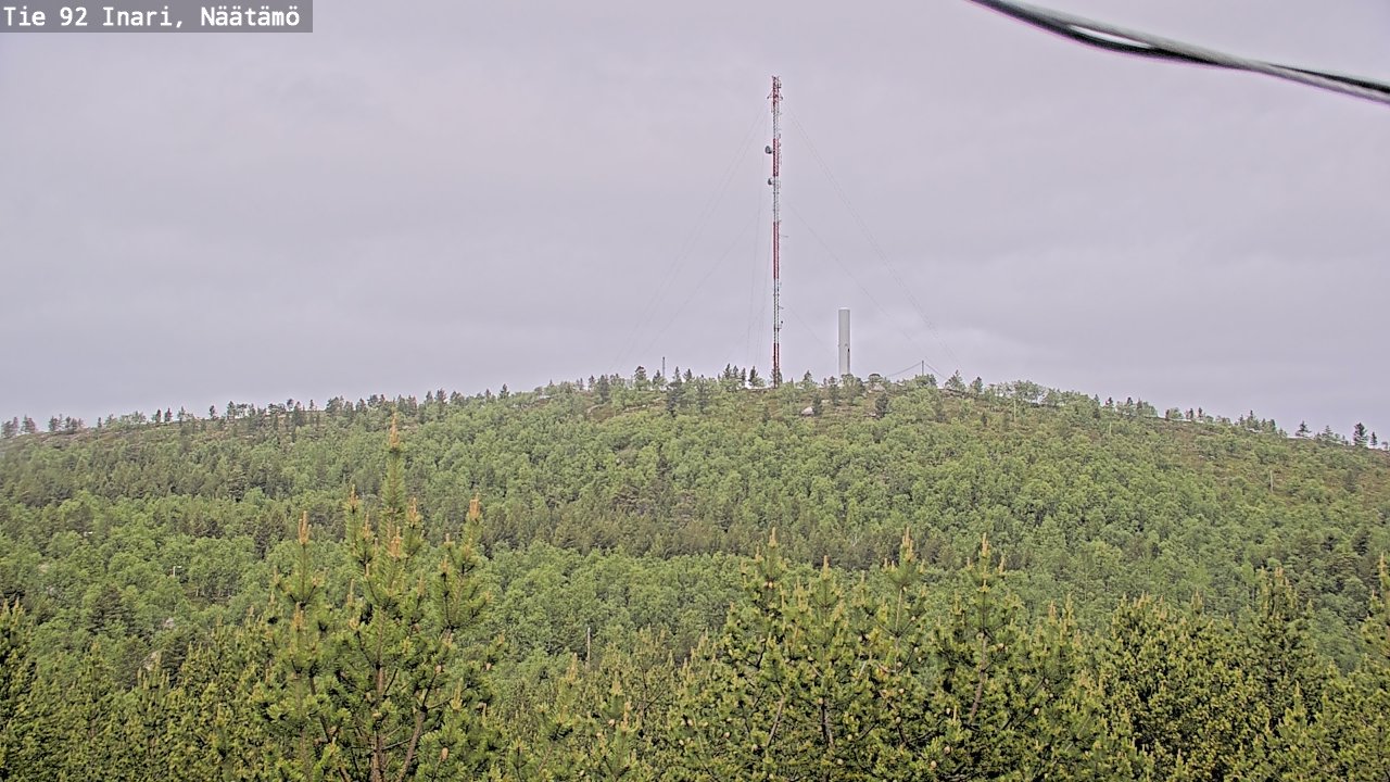 Kelikamerat Kuva Tie 92 Inari, Näätämö, Inari, Lappi