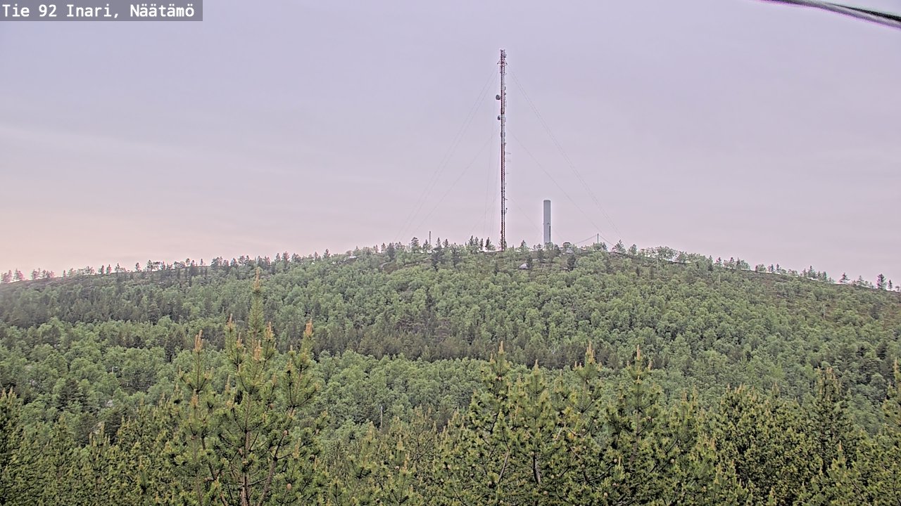 Kelikamerat Kuva Tie 92 Inari, Näätämö, Inari, Lappi
