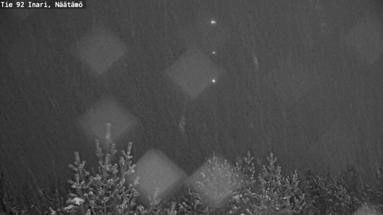 Weather Camera Image Väg 92 Enare, Näätämö, Inari, Lappi